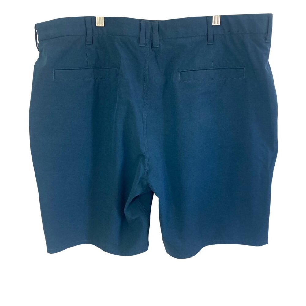 Johnnie O Mens Blue Performance Calcutta Golf Shorts 40 Chino Stretch - Picture 7 of 9